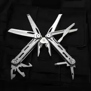 18 in 1 stainless steel pliers tool set multifunctional knife nylon sheath more perfect gift for camping survival hiking more details 15