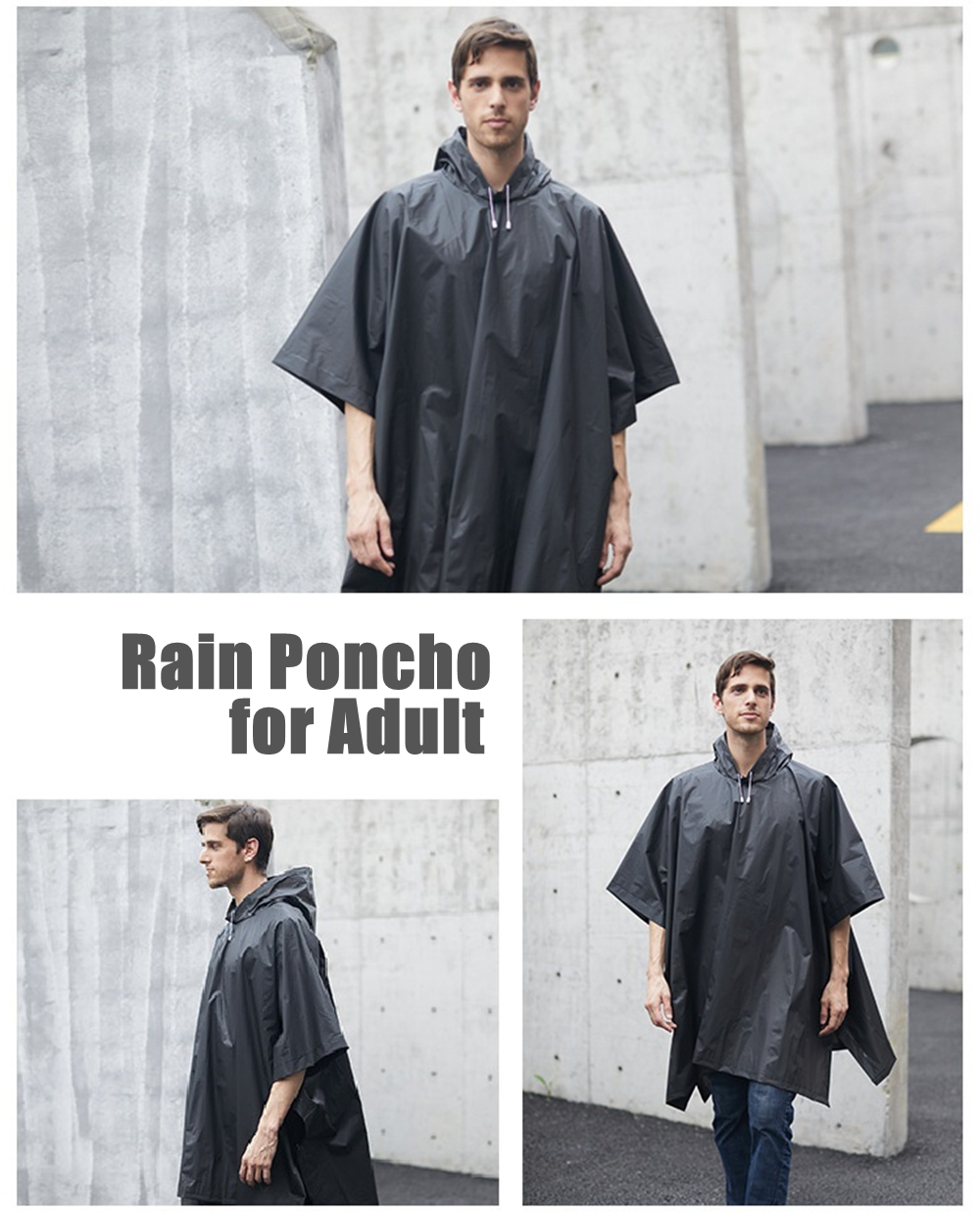 stay dry and comfy in the rain reusable raincoats for kids and adults perfect for disneyland details 4