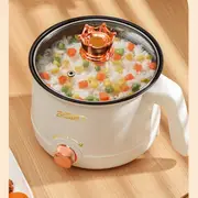 high end electric cooking pot with stainless steel steamer perfect for noodles rice and more details 6