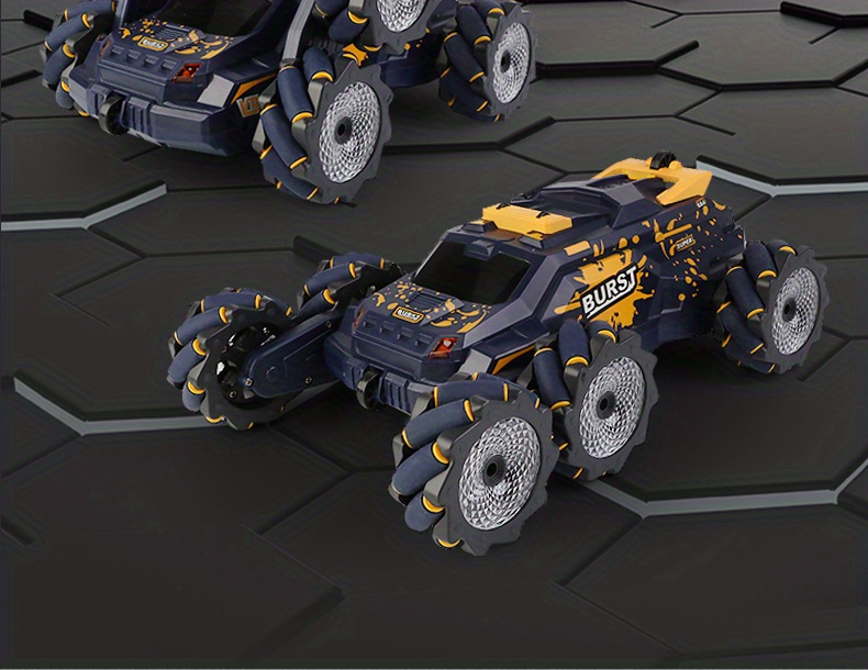 cj03 pro six wheeled water jet stunt multi function remote control vehicle variable modeling 360 drift spray cooling lighting rc car details 9