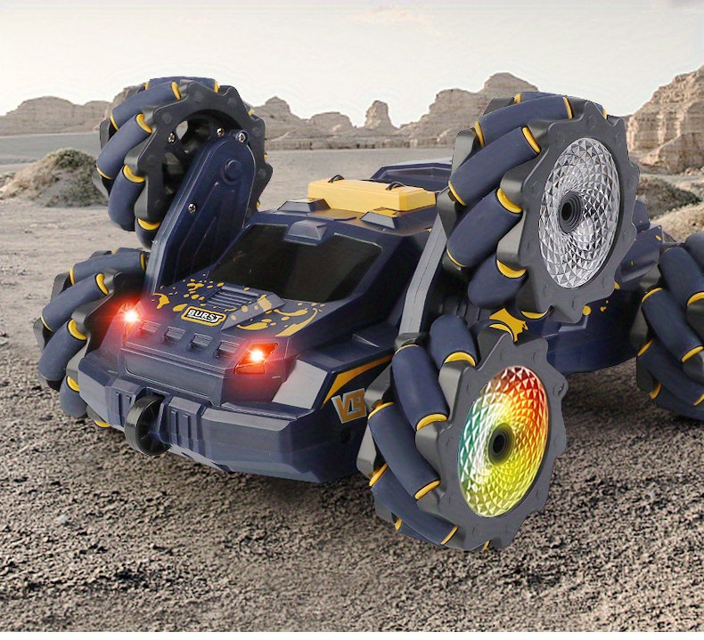 cj03 pro six wheeled water jet stunt multi function remote control vehicle variable modeling 360 drift spray cooling lighting rc car details 13