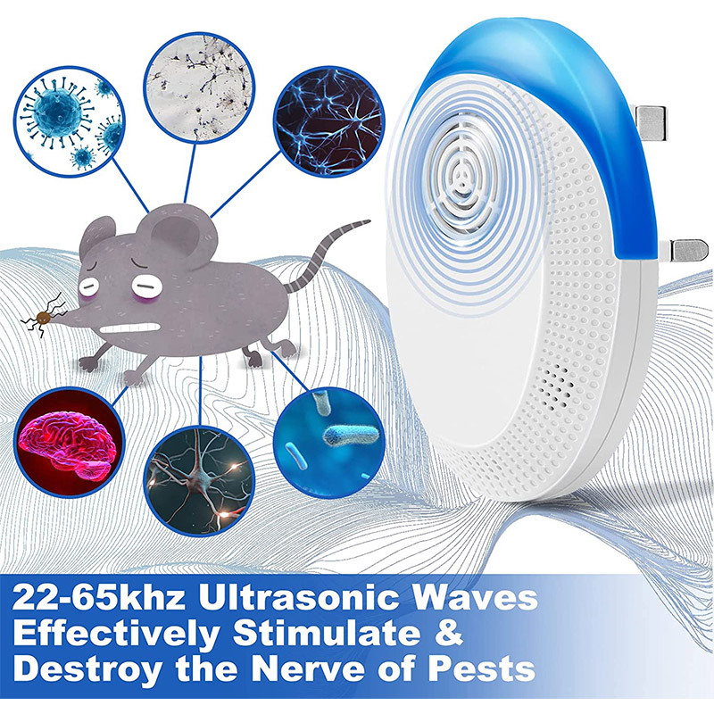 eliminate pests instantly with ultrasonic mosquito repellent indoor pest control for insects rodents details 2