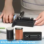 set knife sharpening knife sharpener tumbler rolling knife sharpener rolling knives sharpeners for straight blades and any hardness of industrial diamond steel angle technology with 15 and 20 degrees kitchen utensils angle 15 and 20 degrees details 21