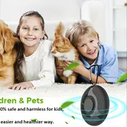 pest repellent bug zapper portable intelligent ultrasonic insect repellent outdoor mosquito repeller can be hung indoor pets ultrasonic tick flea repeller emits high frequencies and pets humans without harmful chemicals or pesticides black details 2