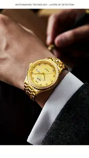 mens steel 5atm winding details 12