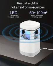 mosquito lamp artifact household mosquito repellent indoor mosquito trap electronic fly suppression bedroom light absorption wave seduction to kill details 2