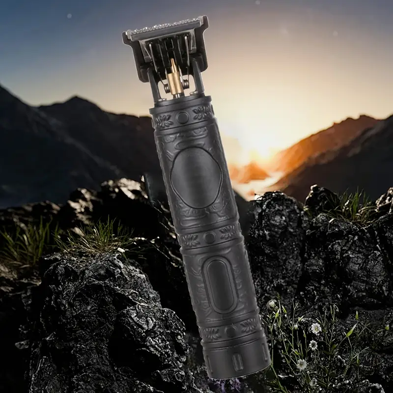 professional cordless mens electric hair clipper with usb charging trimming for stylish grooming 1200mah lithium battery ideal fathers day or holiday gift details 4
