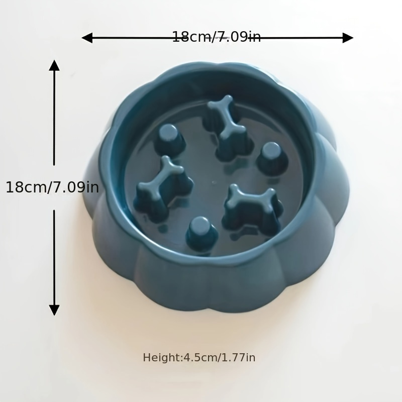 anti gulp dog bowl for small to medium breeds slow feeder non tip design durable plastic Product details 6