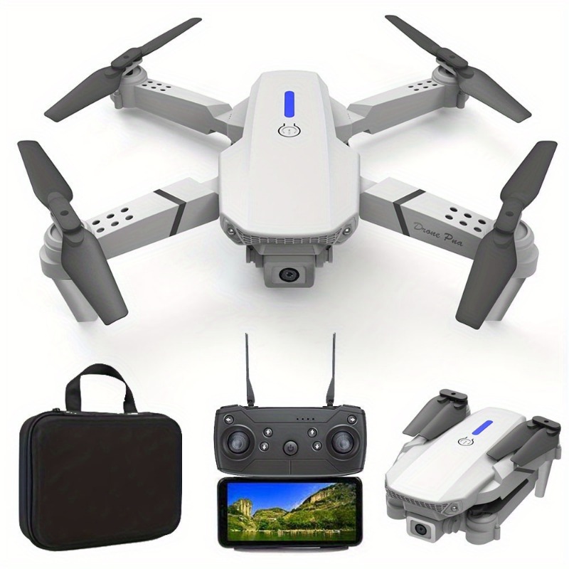 drone e88 pro wifi drone with wide angle hd camera height hold rc foldable quadcopter dron gift toy uav details 4