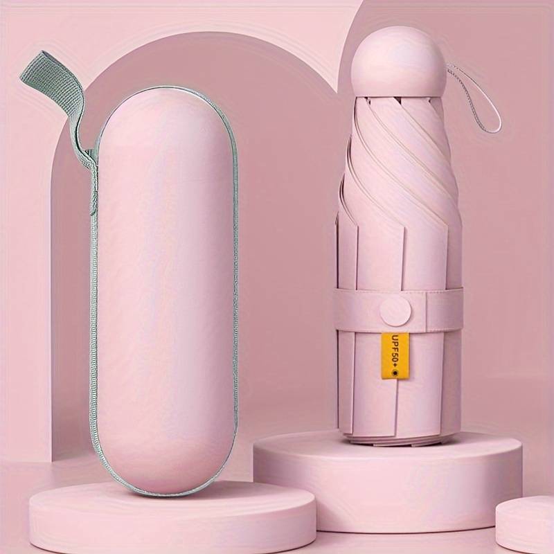 Capsule Umbrella Portable Mini Sunshade Sunscreen Rain